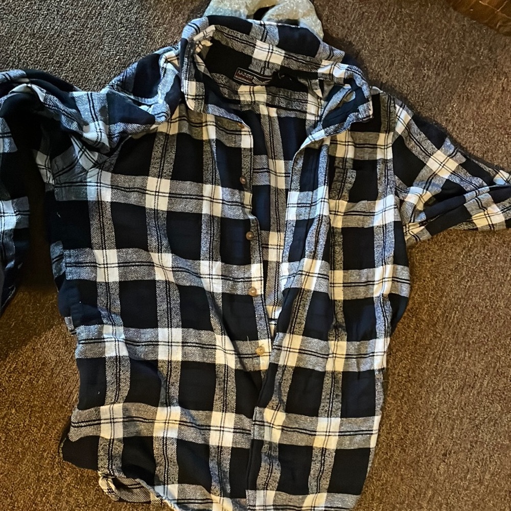 Flannel, ready for work.